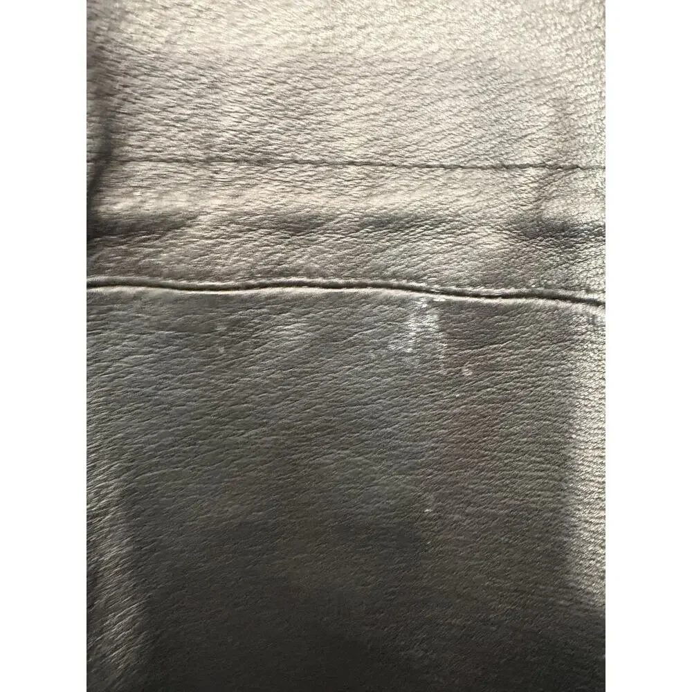 Black Leather Jacket by Duncan Row this vintage